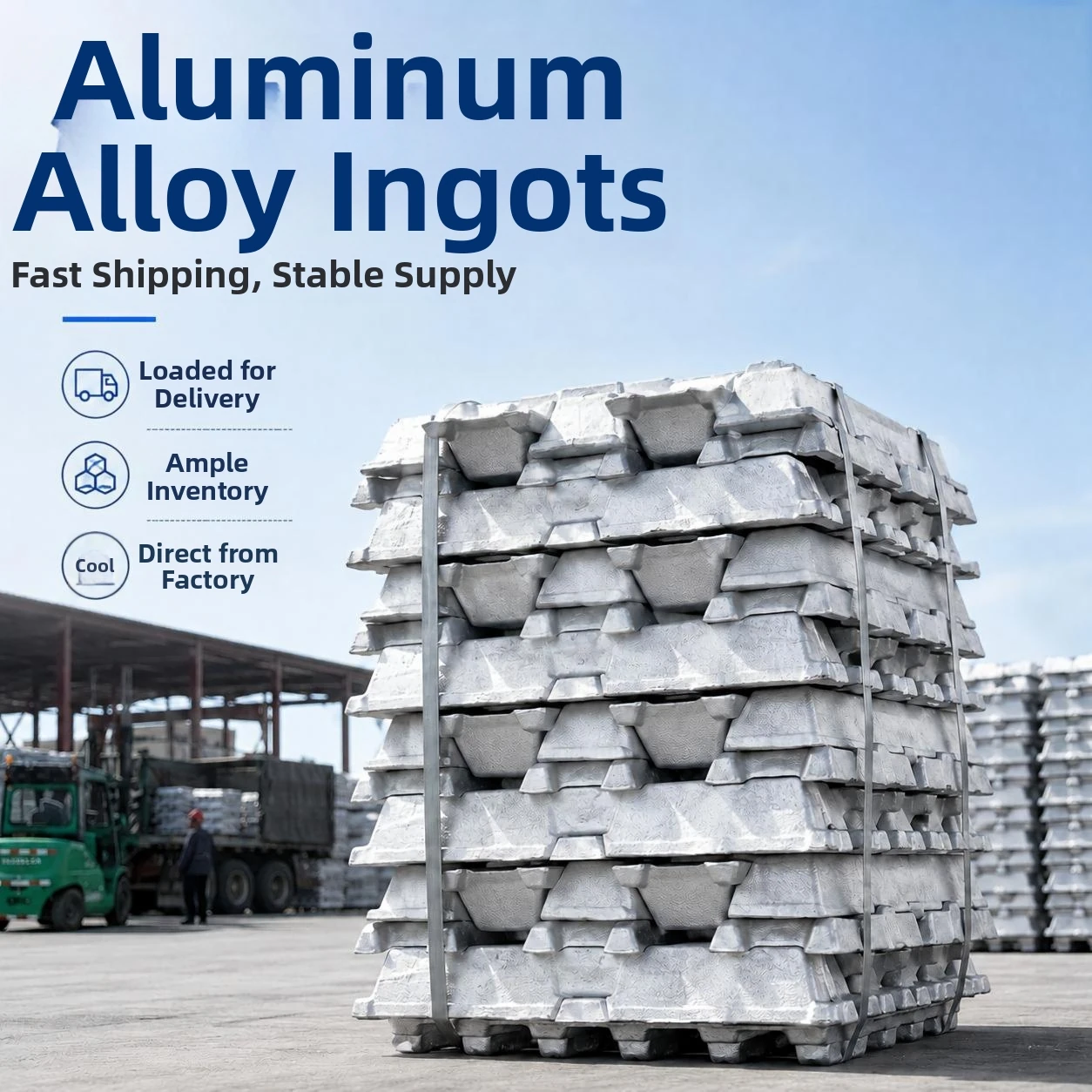 English aluminum alloy ingot sourcing brochure cover